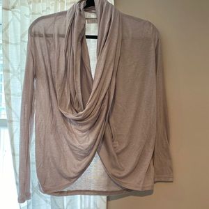Grey twisted sweater